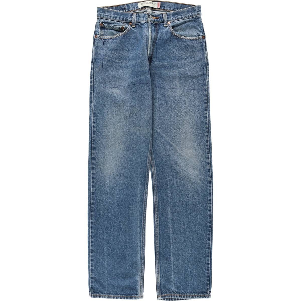 古着 リーバイス Levi's 505 REGULAR FIT テーパードデニムパンツ メンズw32相当/eaa634159