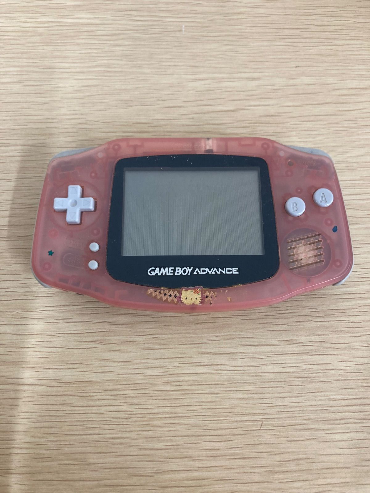 ￥【ジャンク品】ゲームボーイアドバンス 本体　ピンク　AGB-001【ゲーム機本体】【1】
