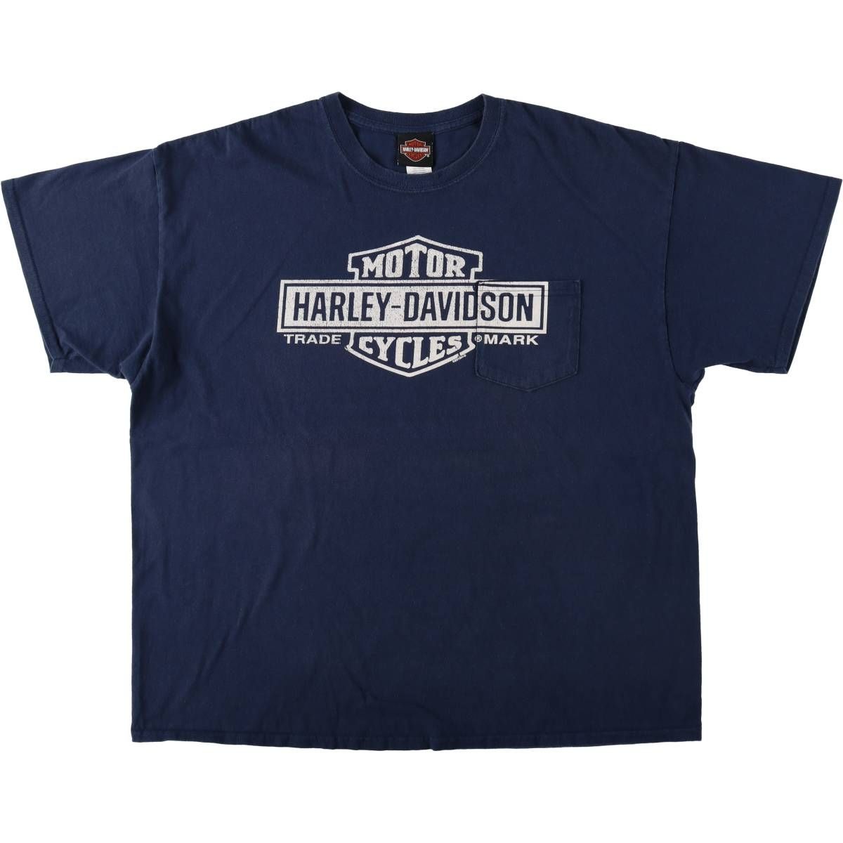 古着 ハーレーダビッドソン Harley-Davidson 星条旗柄 モーターサイクル バイクTシャツ メンズXXL相当 ヴィンテージ/eaa636233