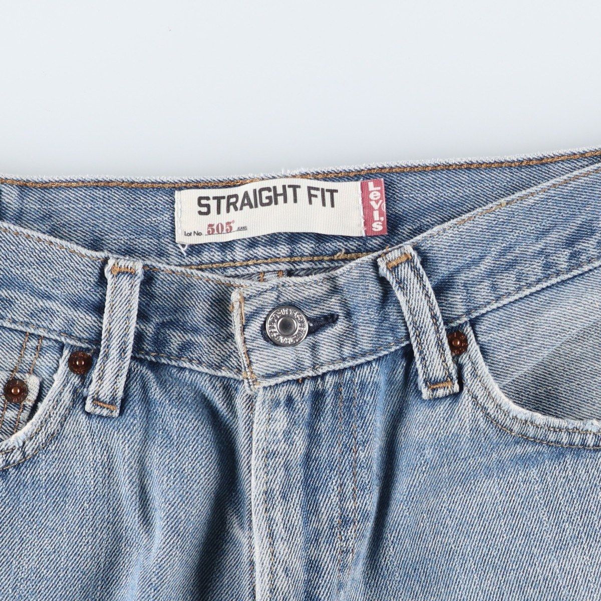 古着 リーバイス Levi's 505 STRAIGHT FIT テーパードデニムパンツ メンズw34相当/eaa634197