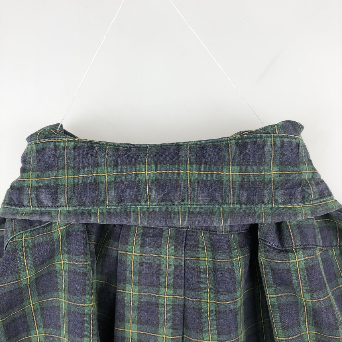 古着 ラルフローレン Ralph Lauren POLO by Ralph Lauren 長袖 ボタンダウンチェックシャツ メンズM相当/eaa634834｜その他