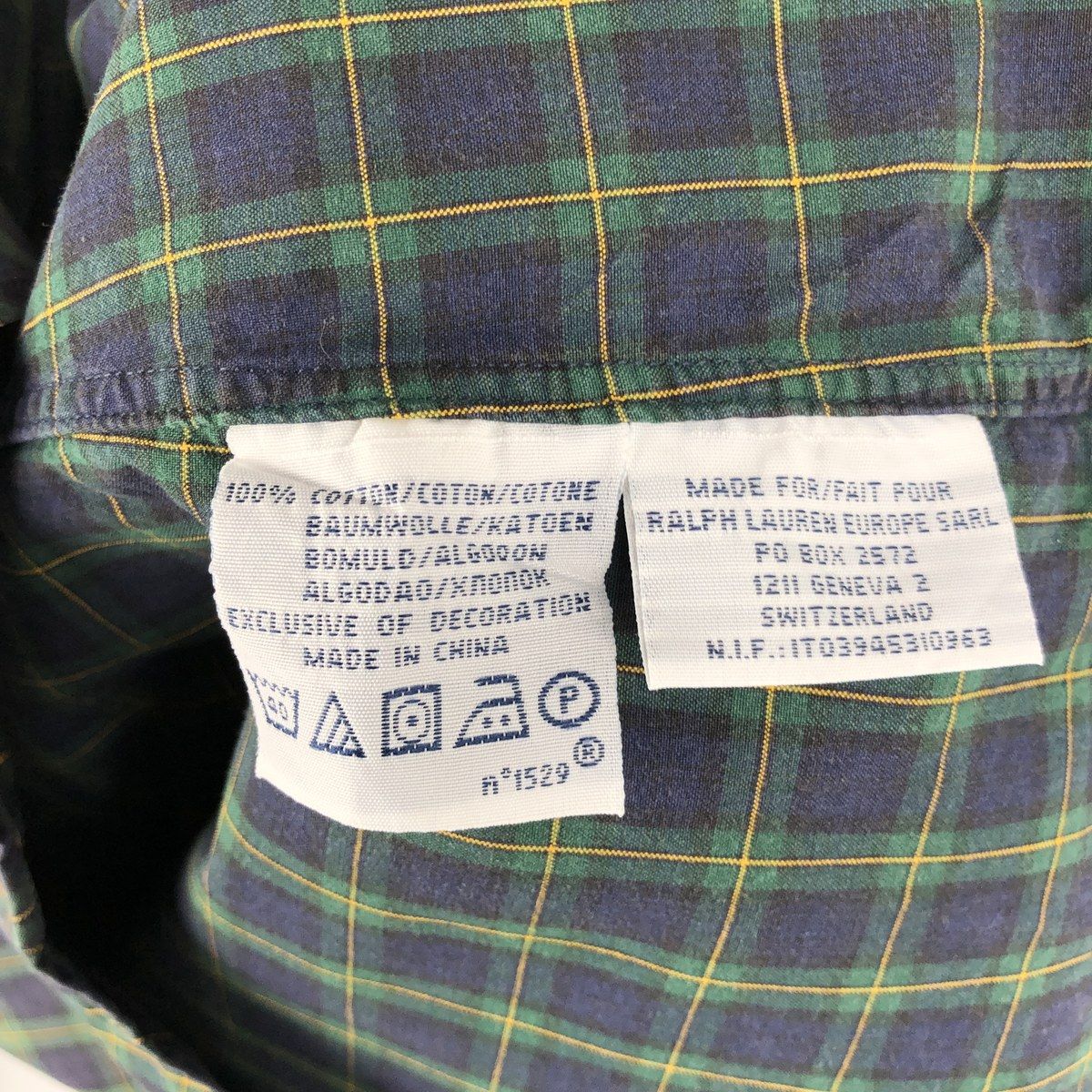 古着 ラルフローレン Ralph Lauren POLO by Ralph Lauren 長袖 ボタンダウンチェックシャツ メンズM相当/eaa634834｜その他