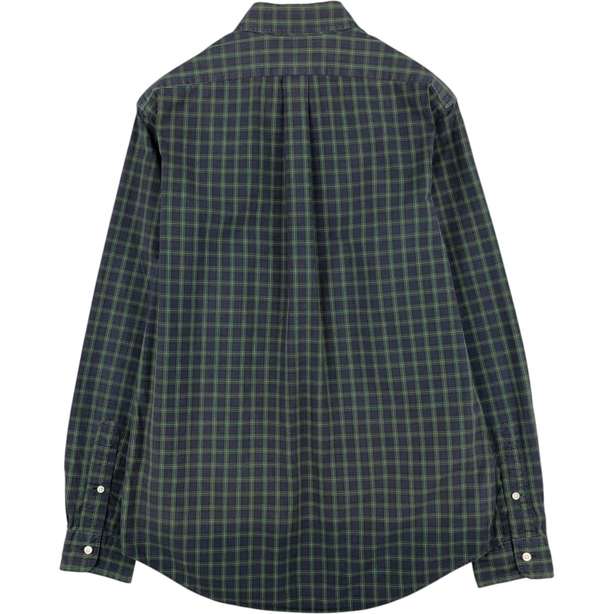 古着 ラルフローレン Ralph Lauren POLO by Ralph Lauren 長袖 ボタンダウンチェックシャツ メンズM相当/eaa634834｜その他