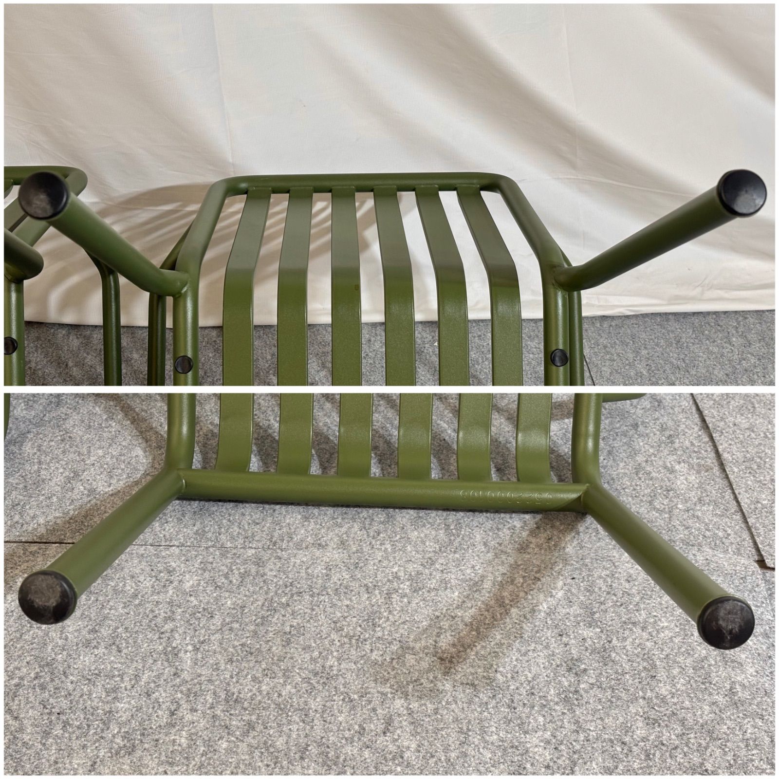 HAY ヘイ パリサードチェア オリーブ ダイニングチェア 北欧家具 2脚