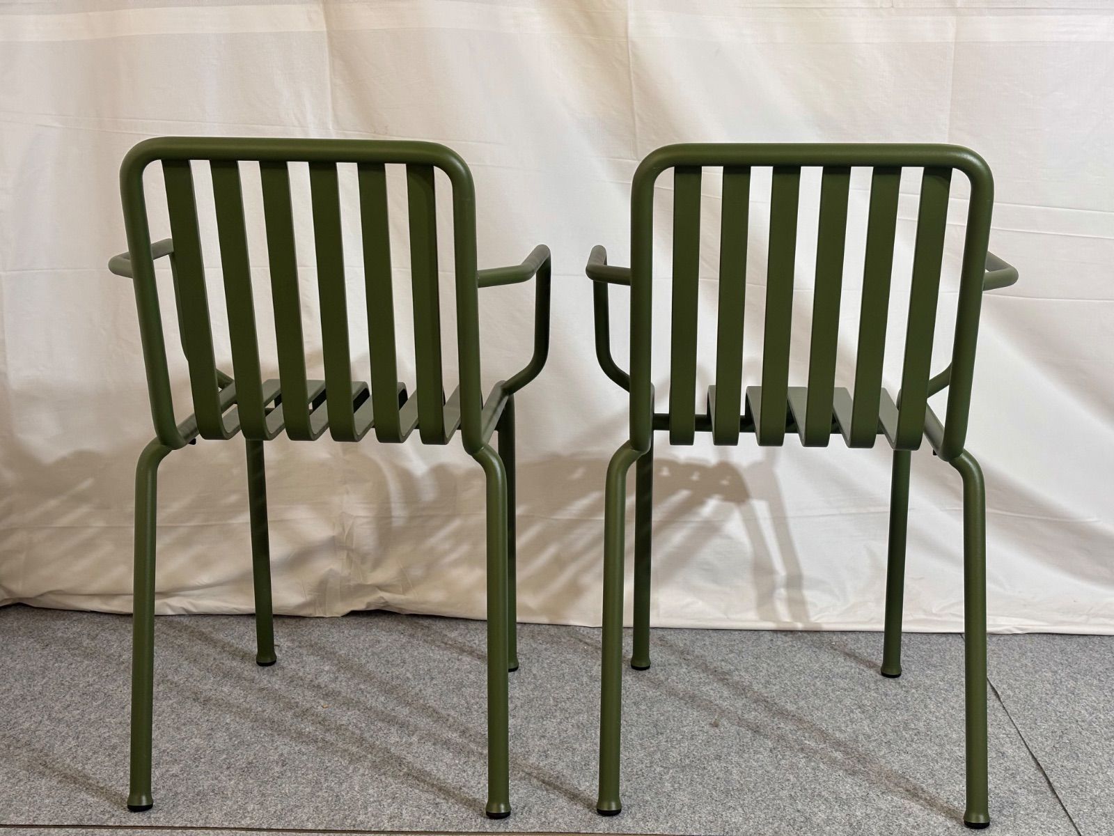 HAY パリサードチェア オリーブ ダイニングチェア 北欧家具 2脚セット