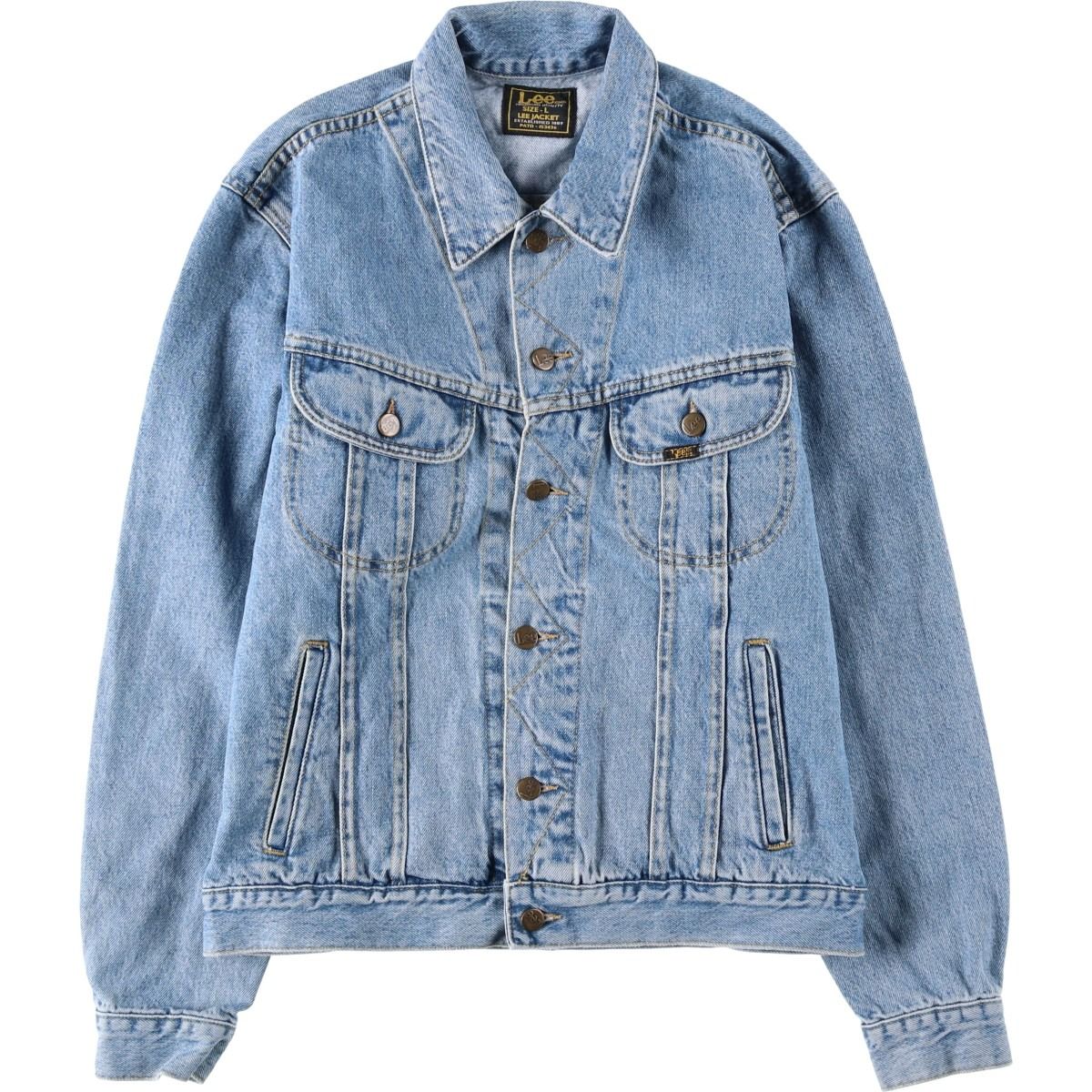 古着 リー Lee LEE JACKET デニムジャケット Gジャン メンズL相当/eaa634662