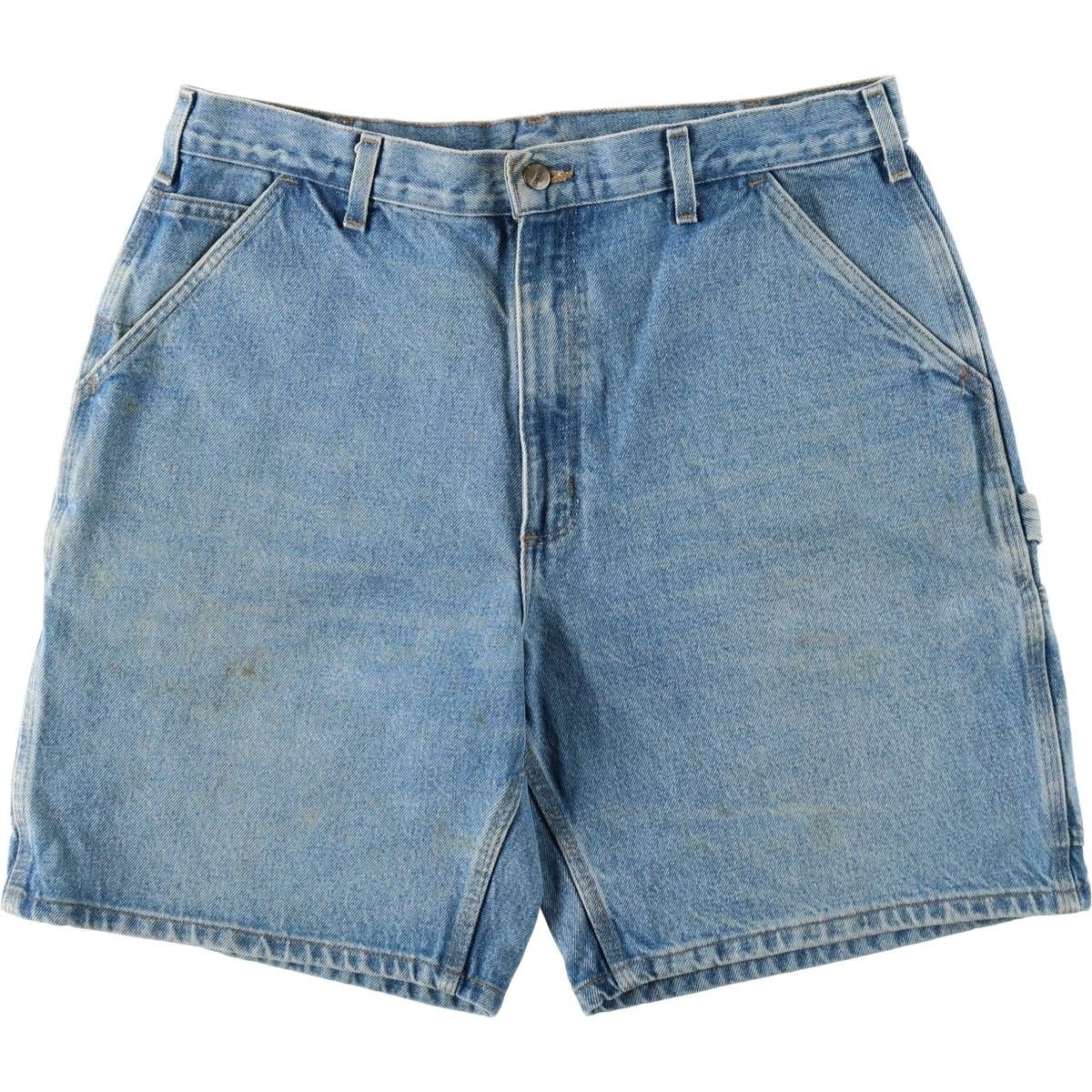 古着 カーハート Carhartt デニムペインターショーツ ショートパンツ メンズw36相当/eaa637094
