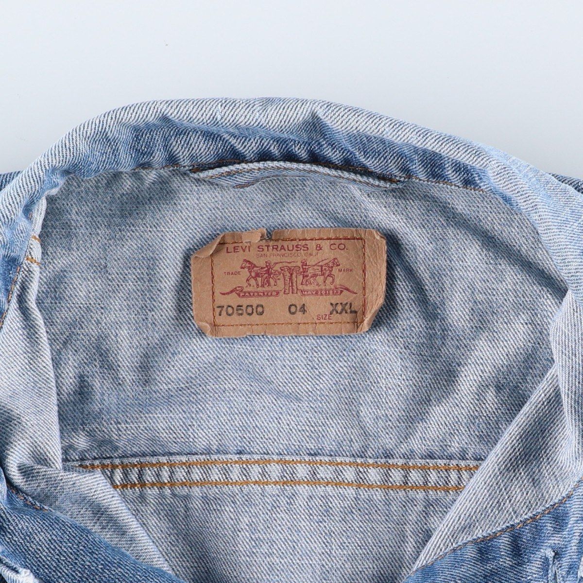 古着 リーバイス Levi's 70500-04 ユーロモデル デニムジャケット G