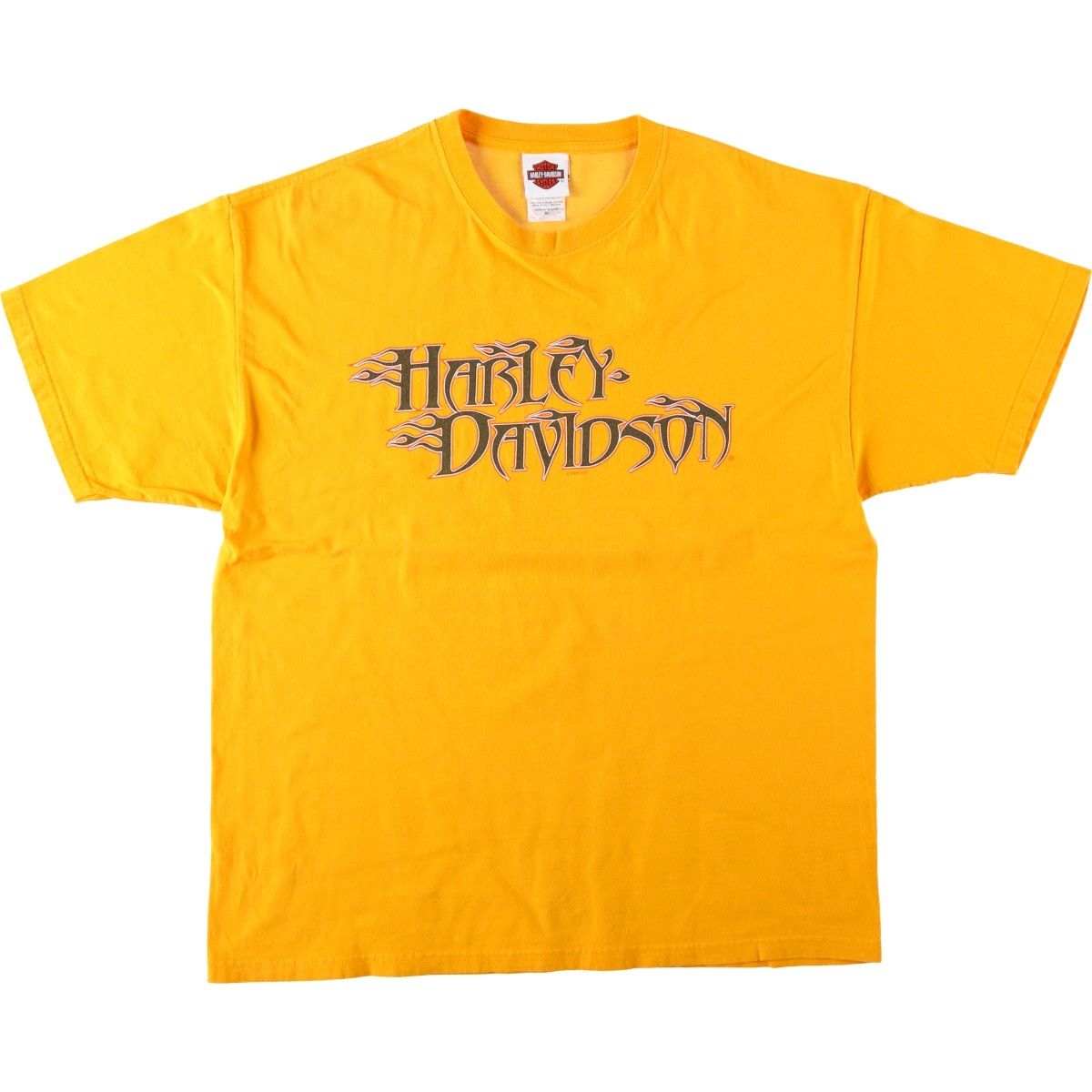 古着 00年代 Harley-Davidson ハーレーダビッドソン モーターサイクル バイクTシャツ USA製 メンズXL相当 両面プリント/eaa636289