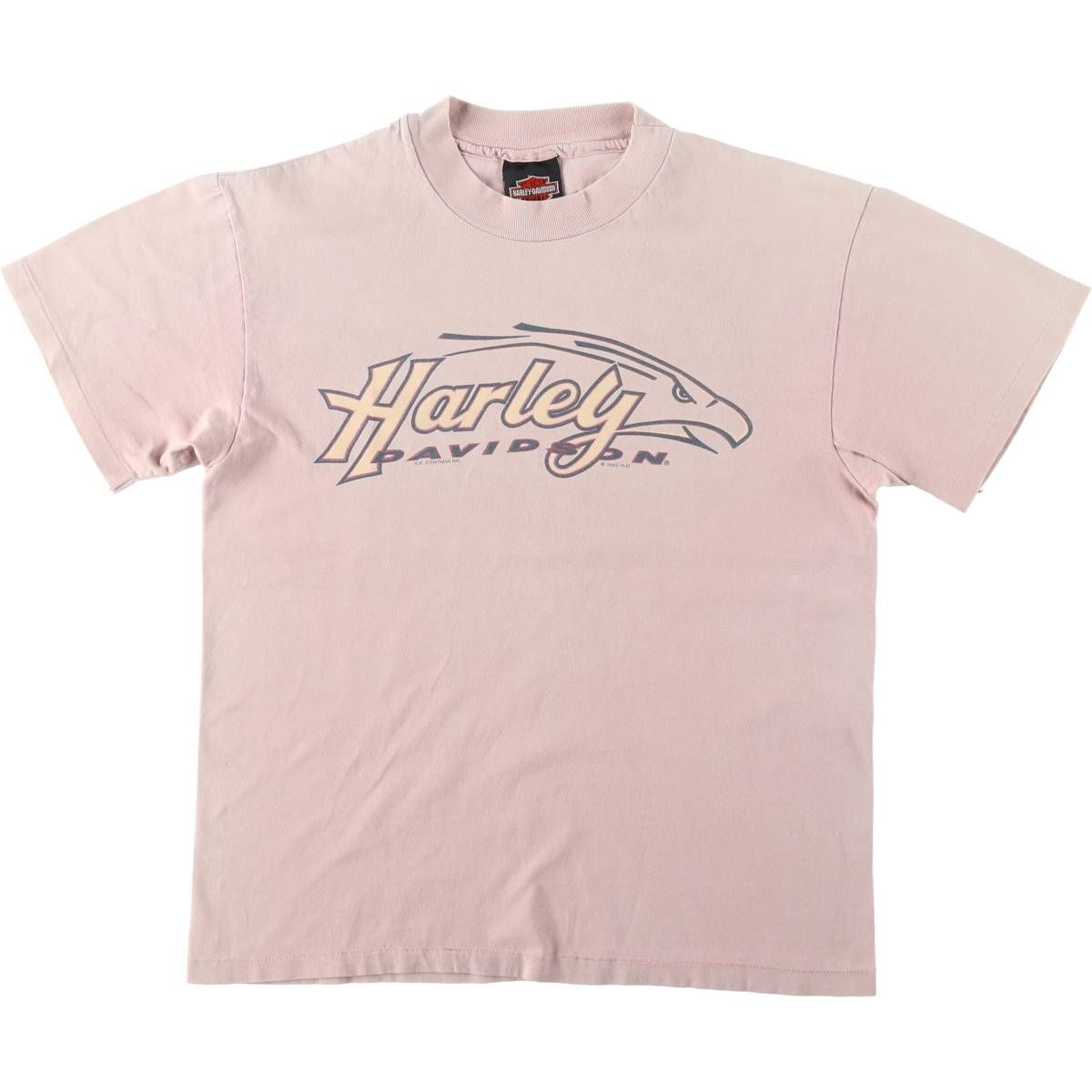 古着 90年代 ハーレーダビッドソン Harley-Davidson モーターサイクル バイクTシャツ USA製 メンズM相当 ヴィンテージ/eaa637037