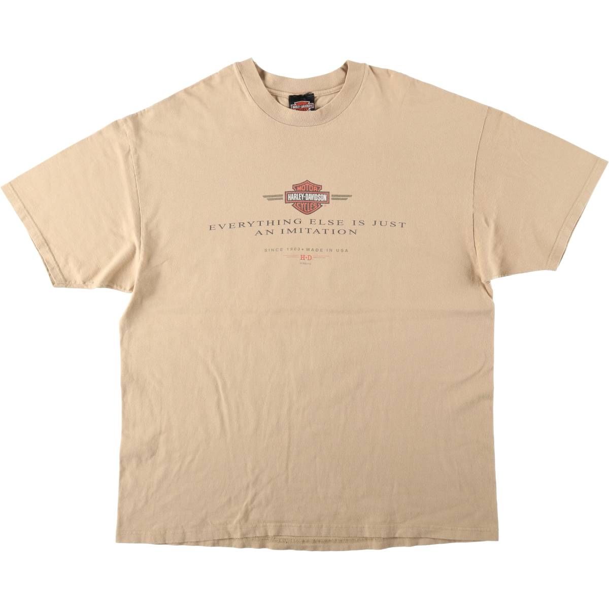 古着 90年代 ハーレーダビッドソン Harley-Davidson Hanes BEEFY-T モーターサイクル バイクTシャツ メンズXXL相当/eaa637053