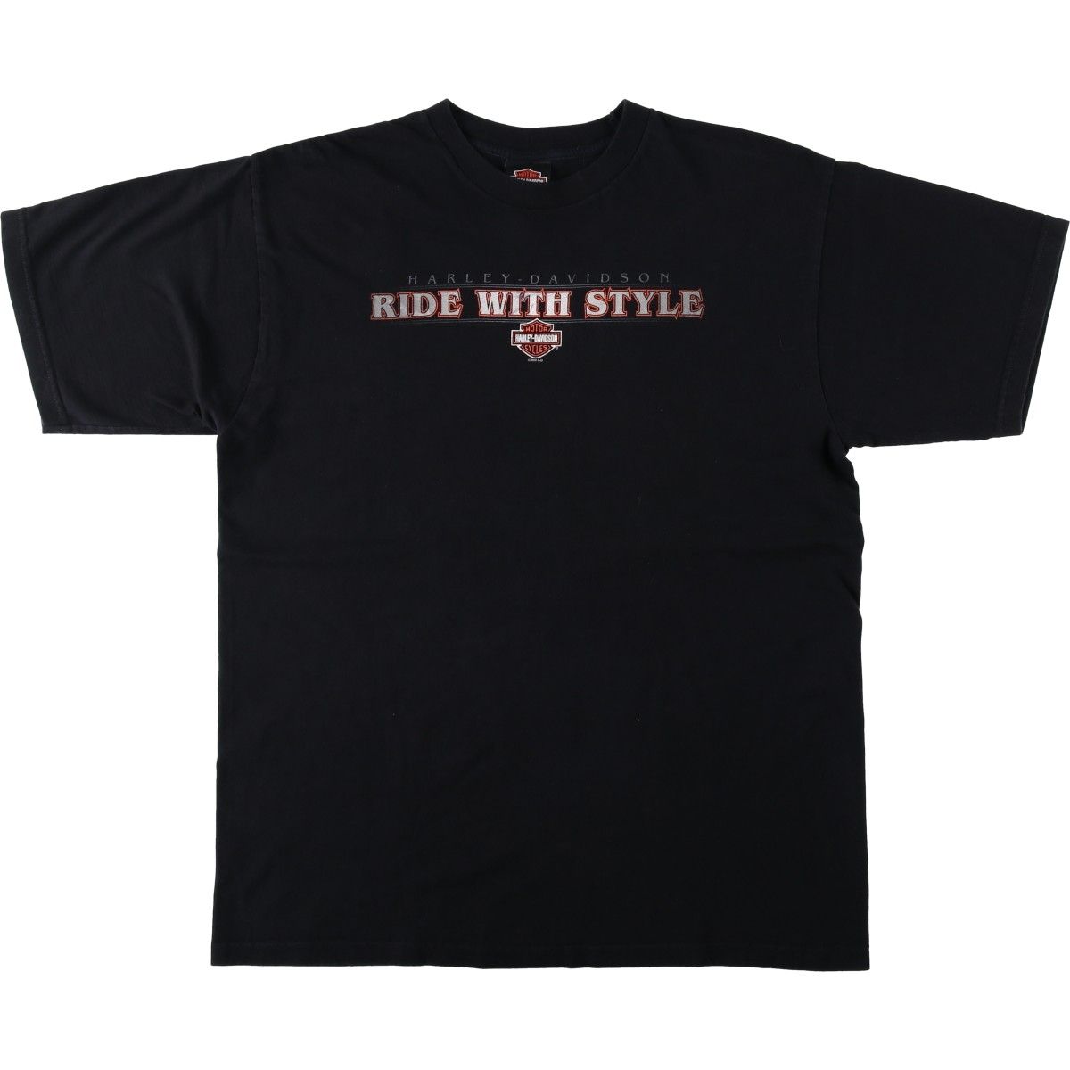 古着 Harley-Davidson ハーレーダビッドソン モーターサイクル バイクTシャツ USA製 メンズXL相当 ヴィンテージ/eaa636906