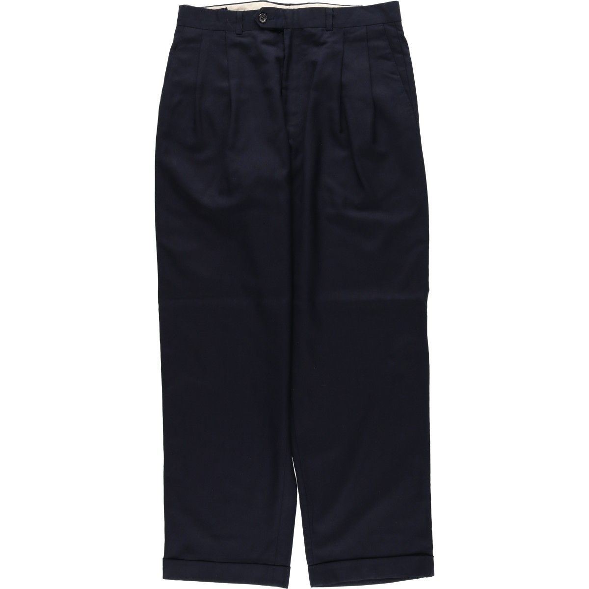 古着 90年代~ ラルフローレン Ralph Lauren CHAPS チャップス ツータック スラックスパンツ カナダ製 メンズw31相当/eaa634064