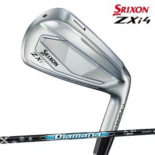 【硬さ：S】ダンロップ メンズ スリクソン ZXi 4 アイアン 5本組(6-9、PW) Diamana ZXi 70 for IRON カーボンシャフト ゼットエックスアイ SRIXON アイアンセット【24】