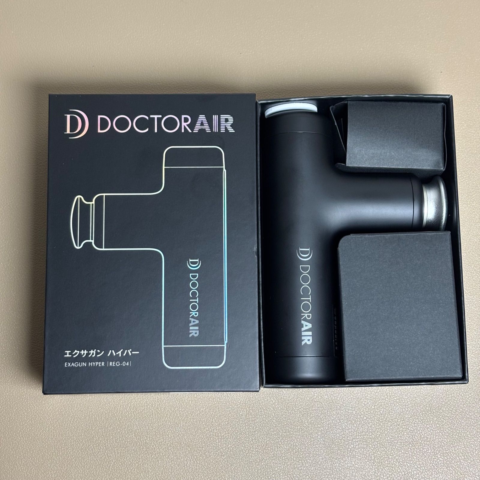 DOCTOR AIR ドクターエア エクサガン ハイパー REG-04 ブラック - メルカリ