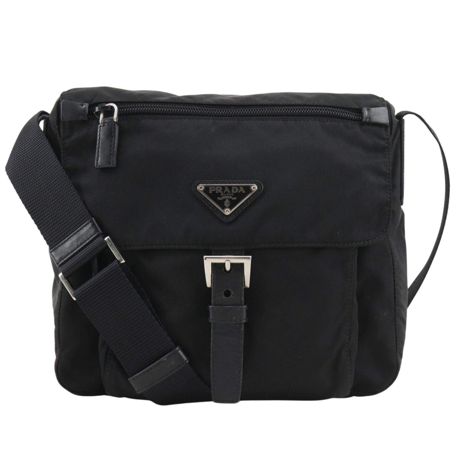 【PRADA】プラダ ナイロン 黒 レディース ショルダーバッグ