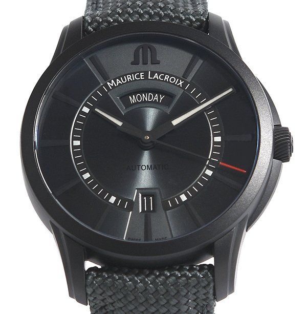 未使用 MAURICE LACROIX モーリスラクロア ポントス デイデイト リミテッドエディション PT6358-DLB04-630-5 限定1000本 自動巻き メンズ