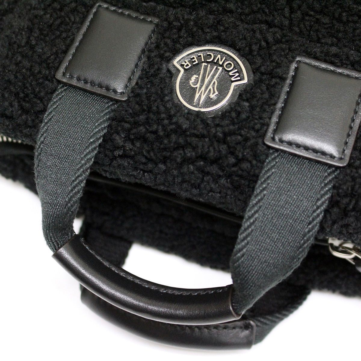 10 MONCLER モンクレール 5L00009 M3189 MICRO CARADOC ブラック トートバッグ ショルダーバッグ
