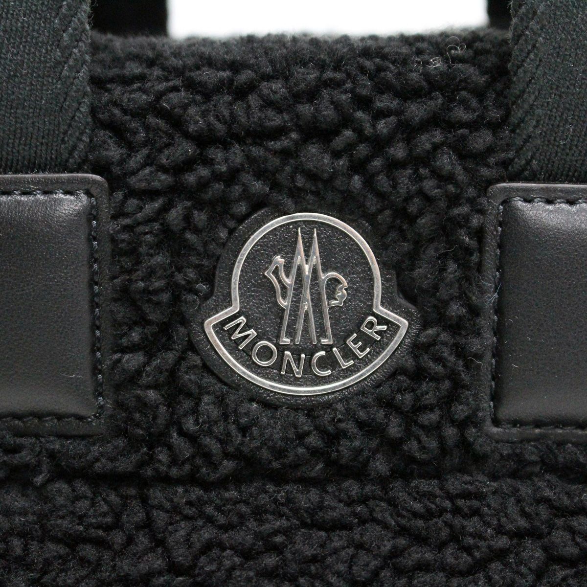 10 MONCLER モンクレール 5L00009 M3189 MICRO CARADOC ブラック トートバッグ ショルダーバッグ