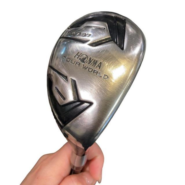 【中古】 本間ゴルフ TOUR WORLD TW737c 22° ユーティリティ UT VIZARD IB-U85 (フレックスその他) メンズ 男性用 右利き 右用 Cランク ゴルフクラブ