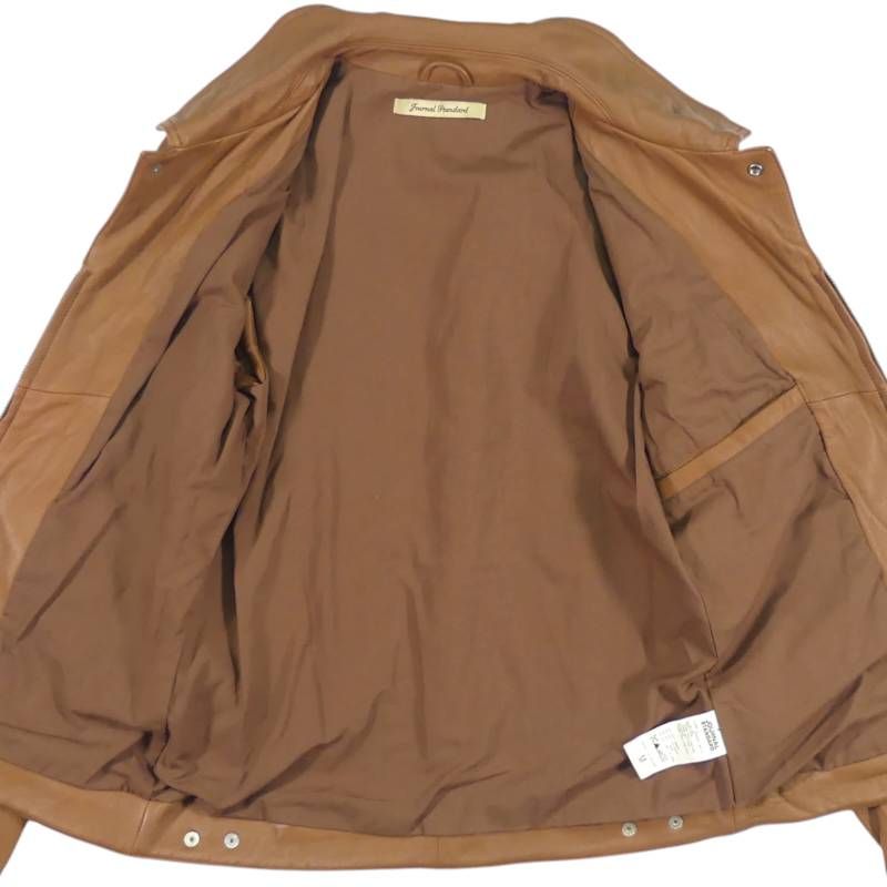 JOURNAL STANDARD ジャーナルスタンダード レザー ジャケット M 茶 羊