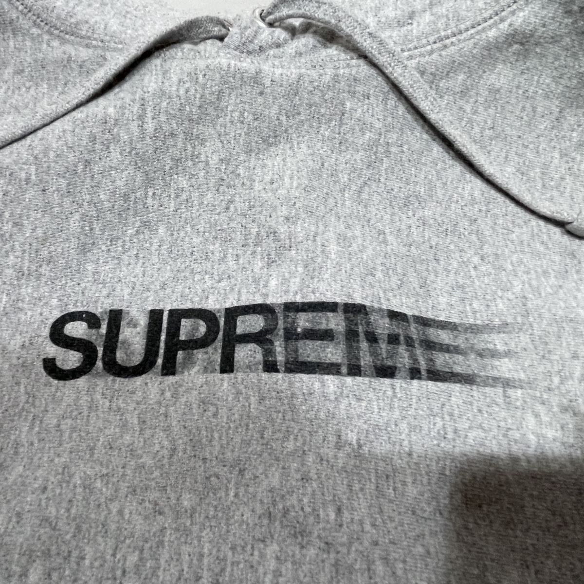 Supreme シュプリーム Motion Logo Hooded Sweatshirt パーカー グレー 