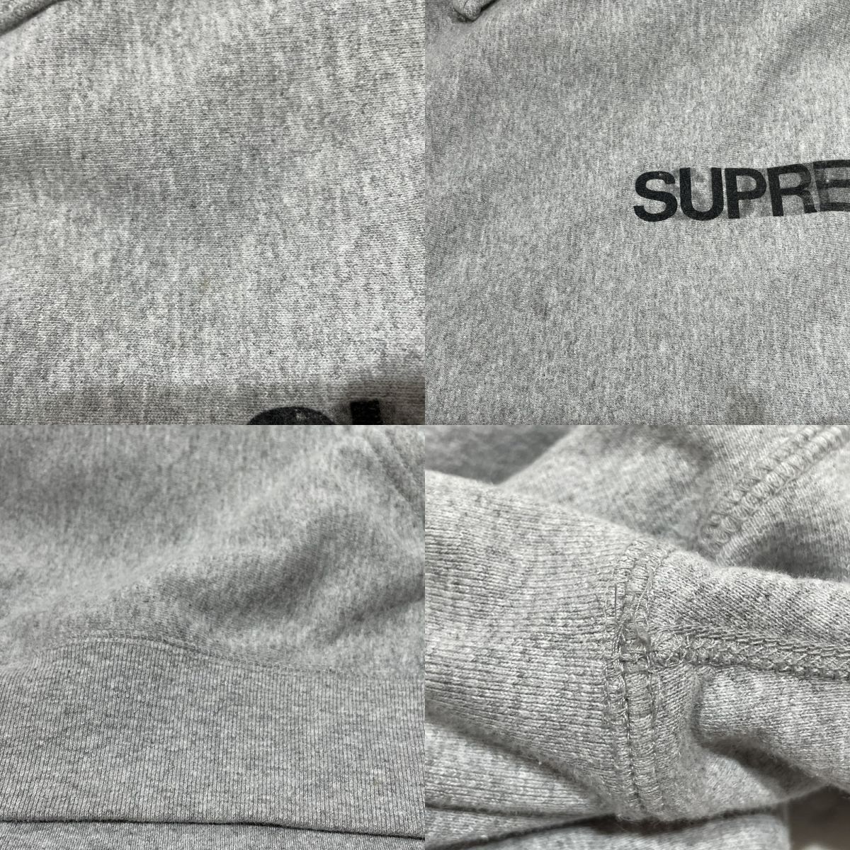 Supreme シュプリーム Motion Logo Hooded Sweatshirt パーカー グレー 