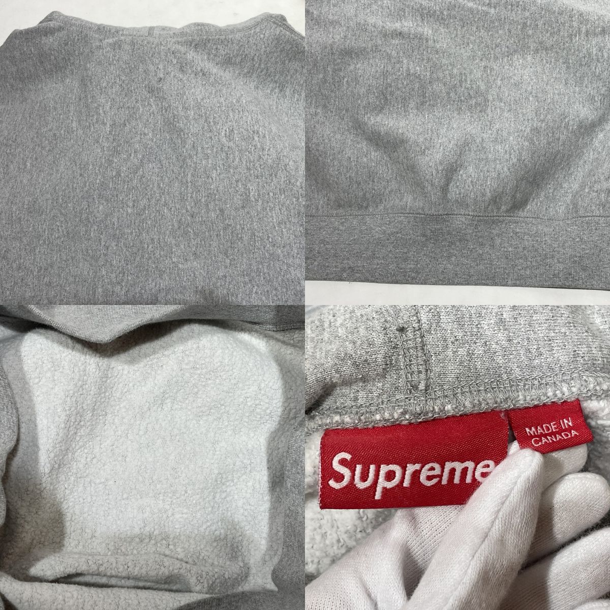 Supreme シュプリーム Motion Logo Hooded Sweatshirt パーカー グレー 