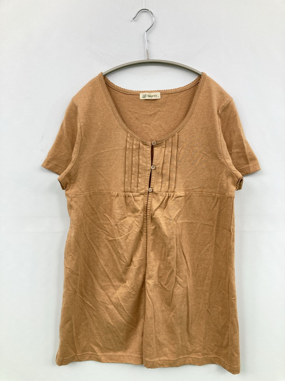 Native Wit Tシャツ/カットソー L ベージュ - メルカリ