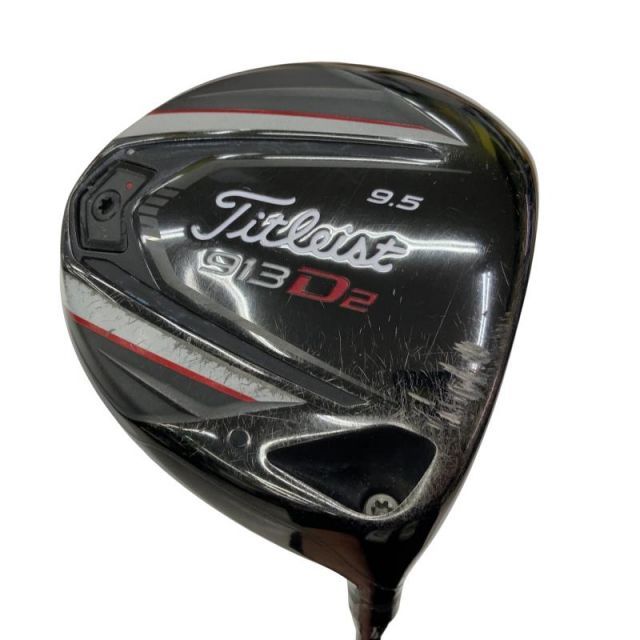 【中古】 タイトリスト 913 D2 9.5° ドライバー DR Titleist ROMBAX 55 (フレックスS) メンズ 男性用 右利き 右用 Cランク ゴルフクラブ