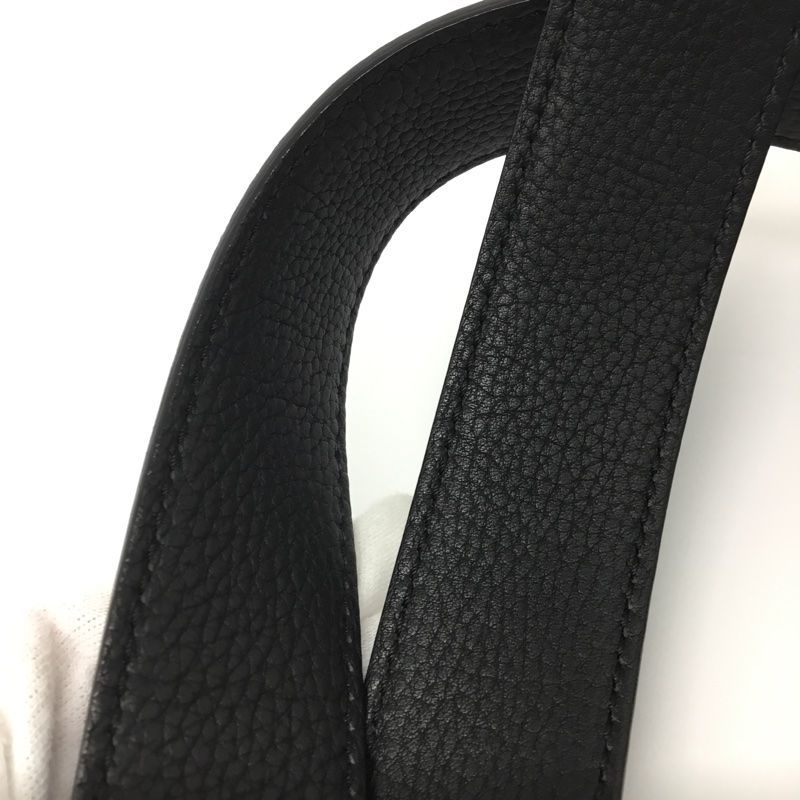 FENDI【フェンディ】リバーシブルベルト FFバックル ブラック ゴールド