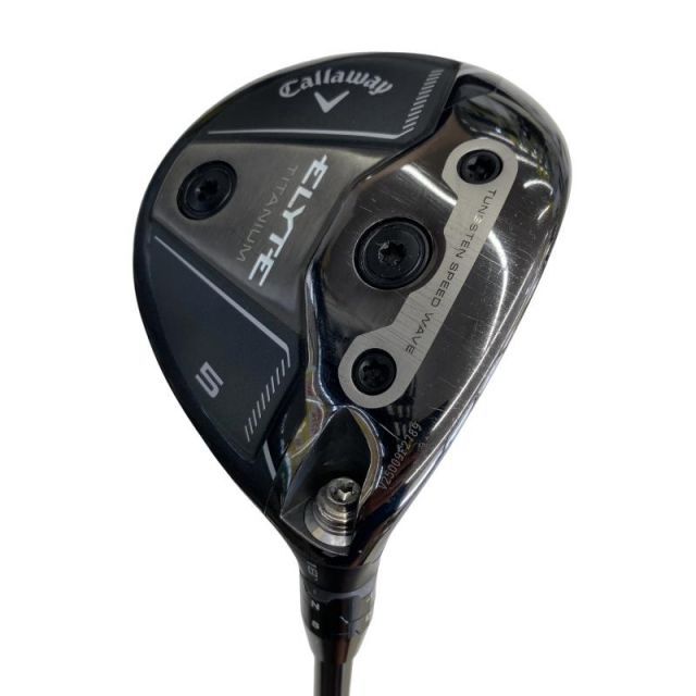 【中古】 キャロウェイ ELYTE TITANIUM 5W フェアウェイウッド FW TENSEI GREEN 60 for CW(ELYTE FW) (フレックスS) メンズ 男性用 右利き 右用 Cランク ゴルフクラブ
