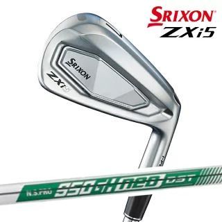 【硬さ：S/R】ダンロップ メンズ スリクソン ZXi5 アイアン 5本組(6-9、PW) NS PRO 950 GH neo DST スチールシャフト 日本シャフト装着 アイアンセット【24】
