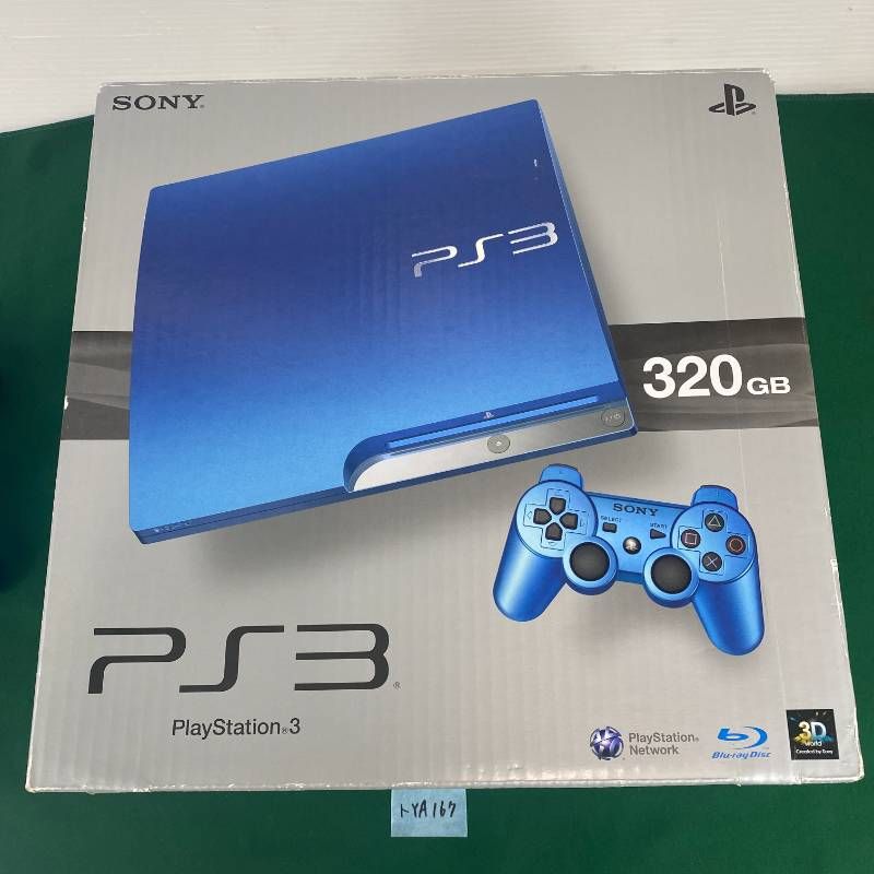 ◇トYA167希少品SONY PS3 CECH-3000B スプラッシュブルー 本体