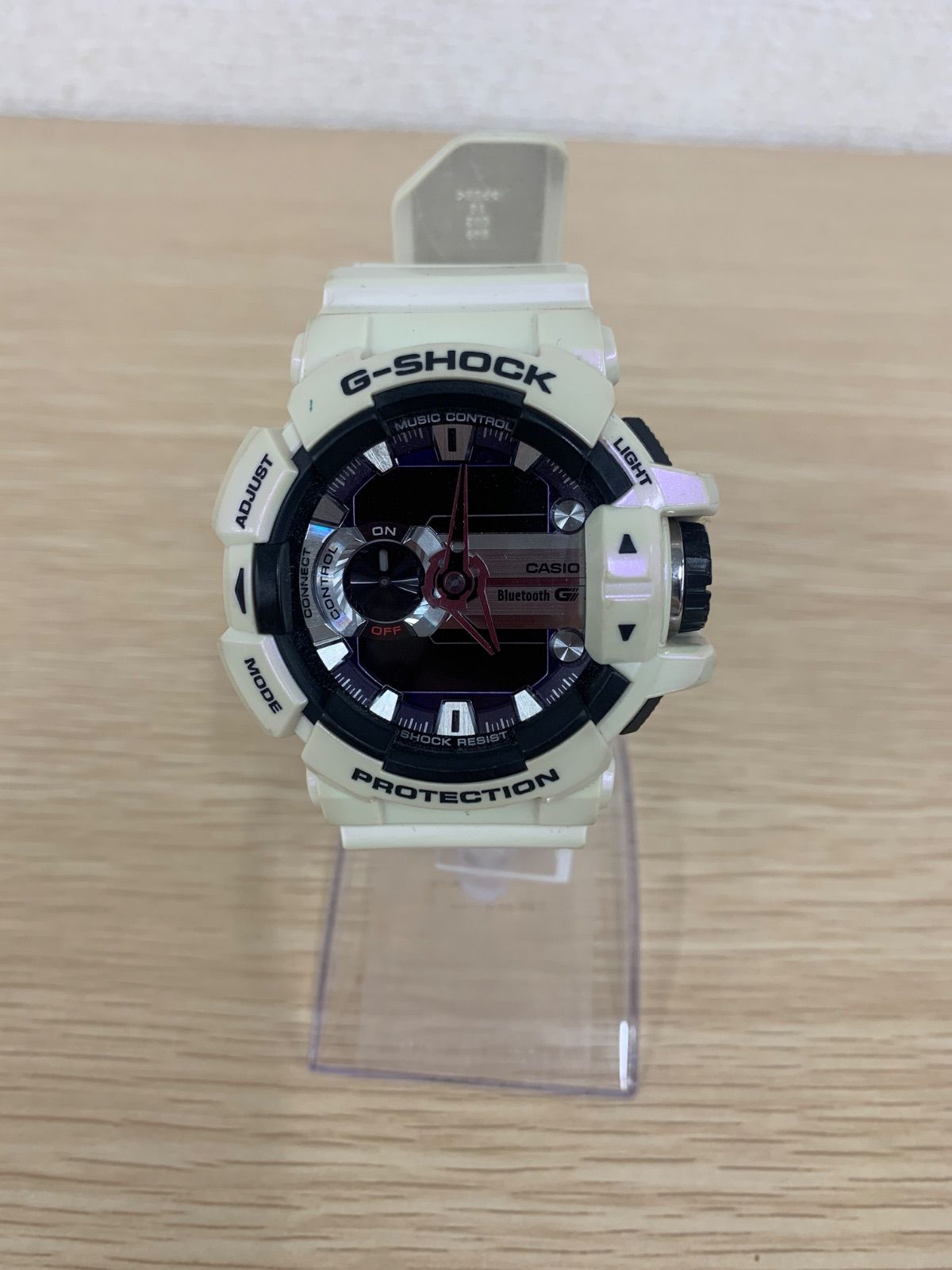 ！【不動品】CASIO カシオ G-SHOCK ジーショック G'MIX ホワイト 白 GBA-400【時計】【2】