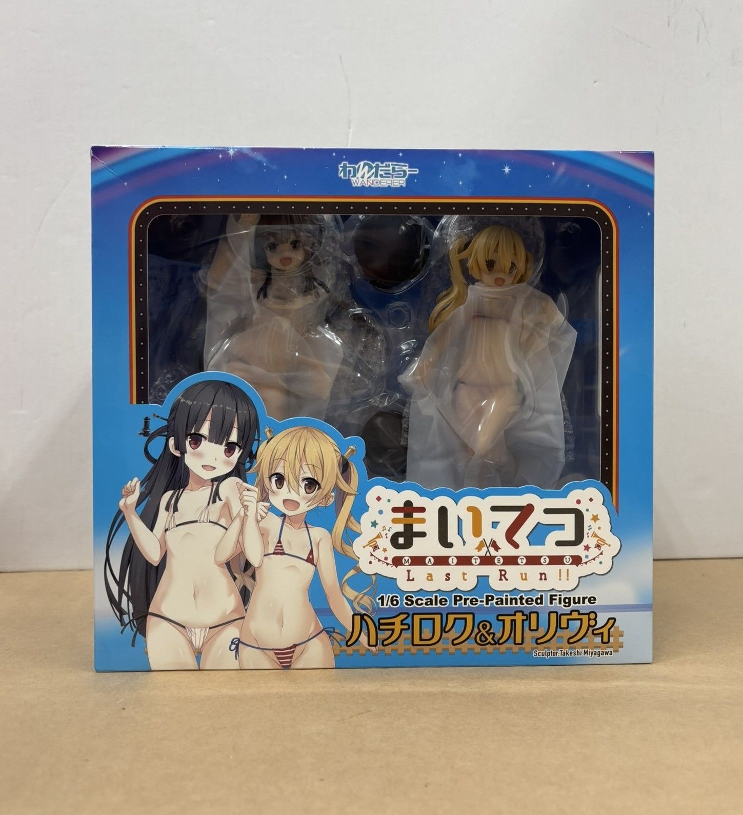 まいてつ Last Run!! ハチロク&オリヴィ 1/6スケール塗装済み完成品 未開封 【WS1636-003】