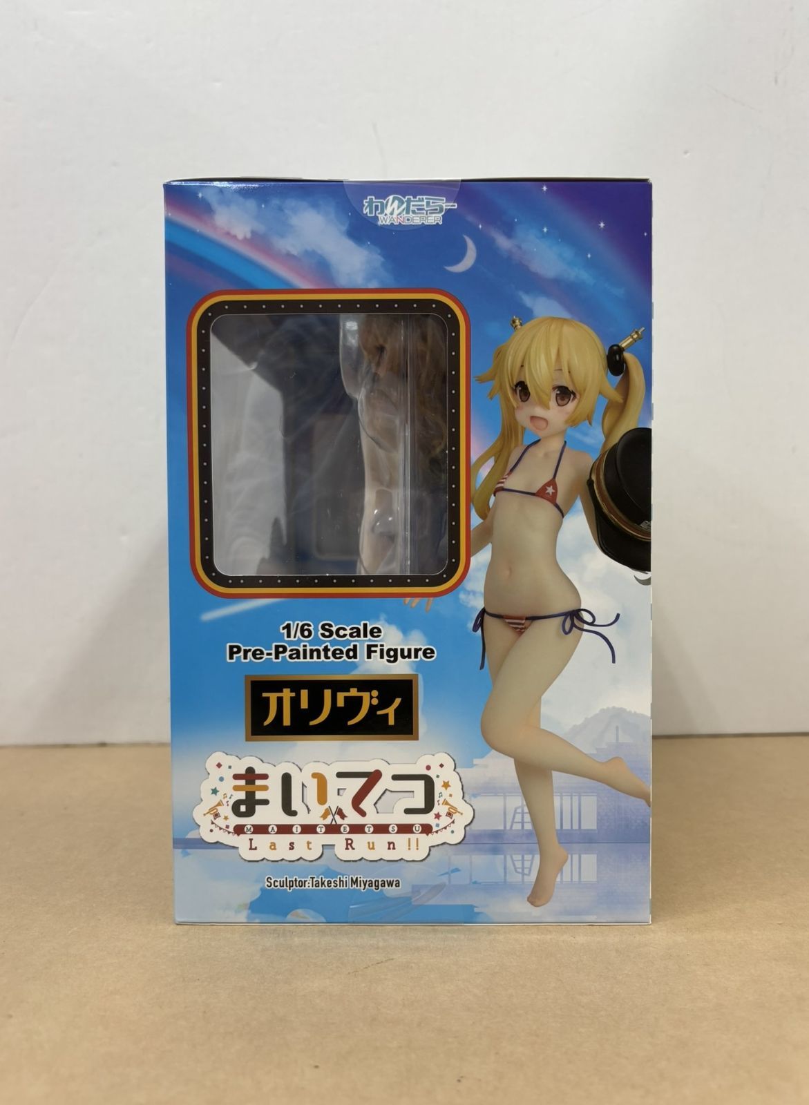 未開封 まいてつLast Run ハチロク＆オリヴィ 1/6 完成品フィギュア 