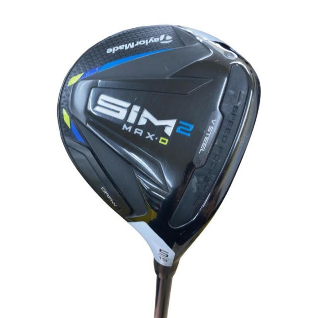 【中古】 テーラーメイド SIM2 MAX-D 5W フェアウェイウッド FW TENSEI BLUE TM50(SIM2 FW) (フレックスS) メンズ 男性用 右利き 右用 Cランク ゴルフクラブ