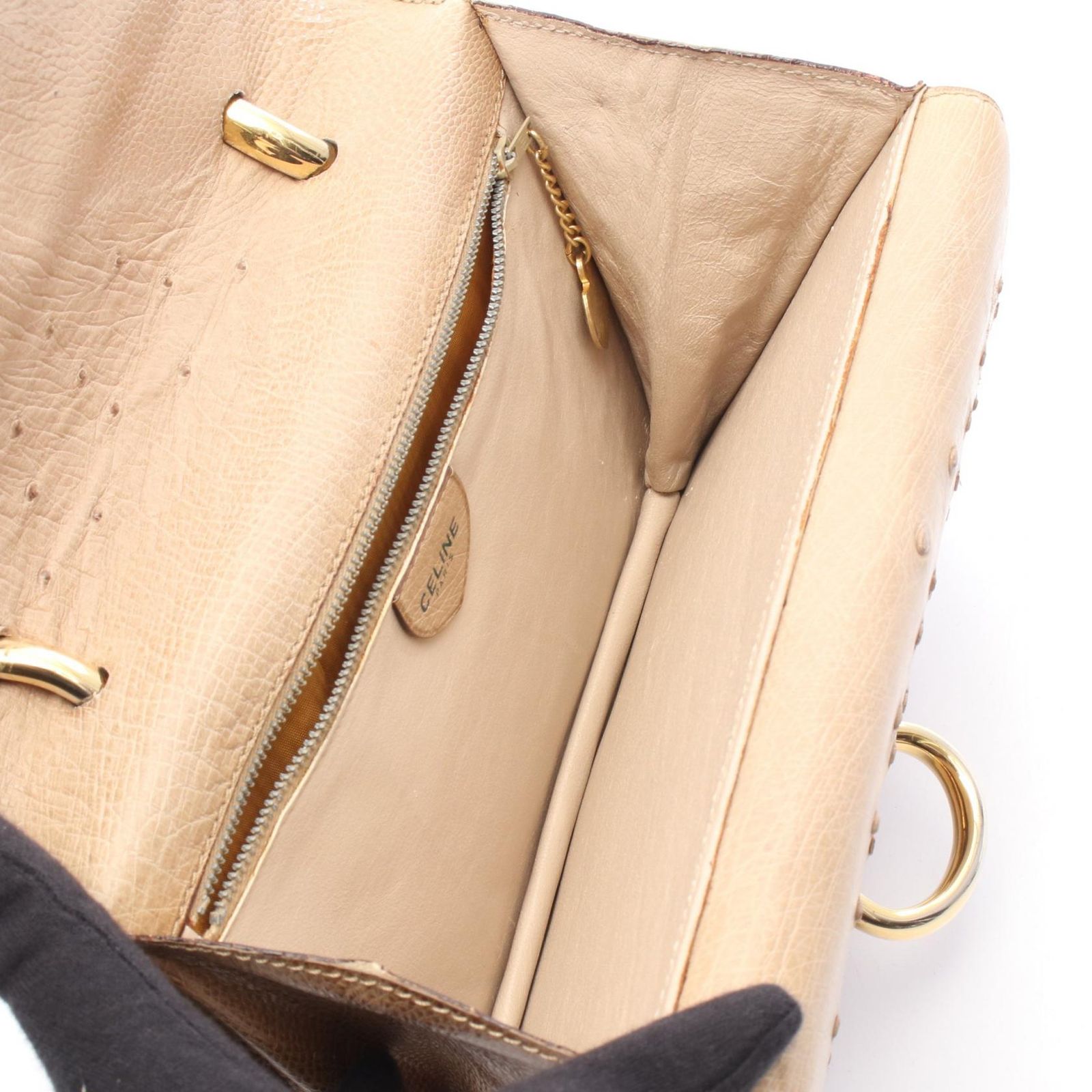 セリーヌ CELINE ハンドバッグ ベージュ その他 ハンドバッグ 