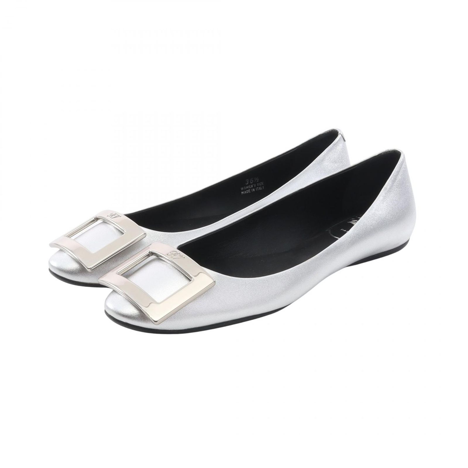 ロジェ ヴィヴィエ Roger Vivier パンプス Gommette レザー フラットシューズ レディース Used A 23,256円