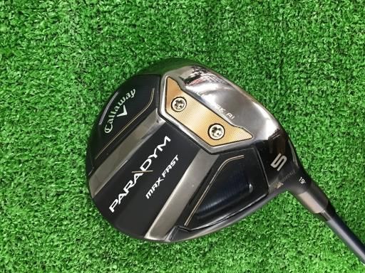 【中古】 キャロウェイ PARADYM MAX FAST 5W フェアウェイウッド FW SPEEDER NX 40 for CW(PARADYM FW) (フレックスR) メンズ 男性用 右利き 右用 Cランク ゴルフクラブ