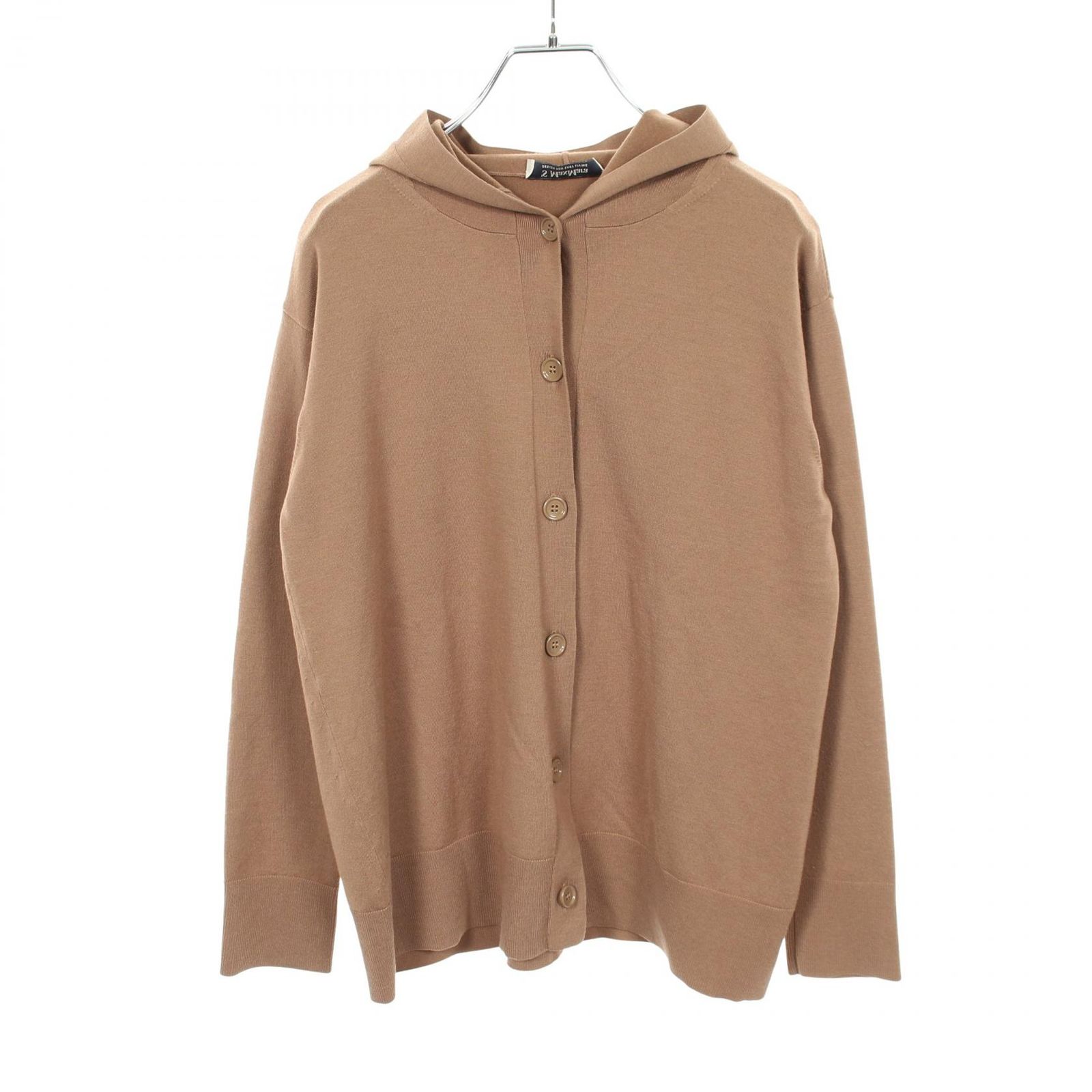 エス マックスマーラ 'S Max Mara カーディガン フード付き ウール カーディガン レディース Used B