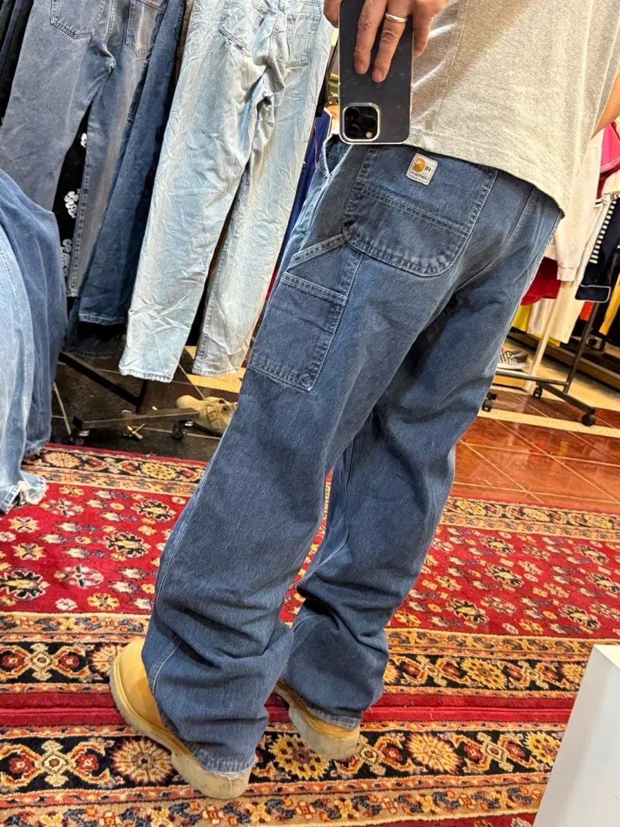 ヴィンテージ Carhartt カーハート カーペンター デニム パンツ 38in