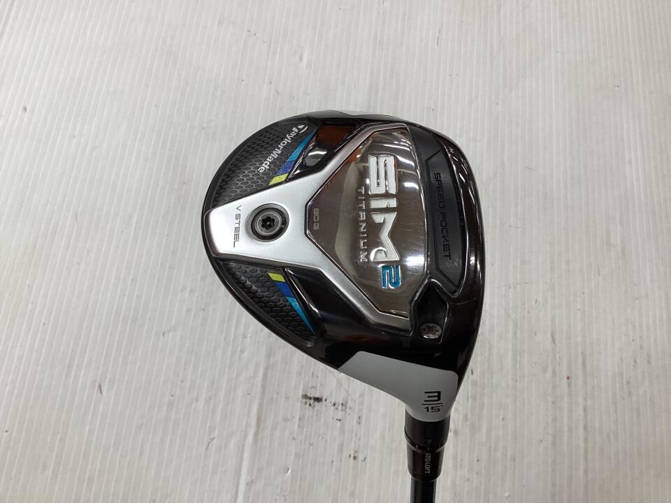 テーラーメイド　SIM2　15度　TENSEI SILVER TM50(SIM2)　Sフレックス　フェアウェイウッド　中古【最短即日発送】
