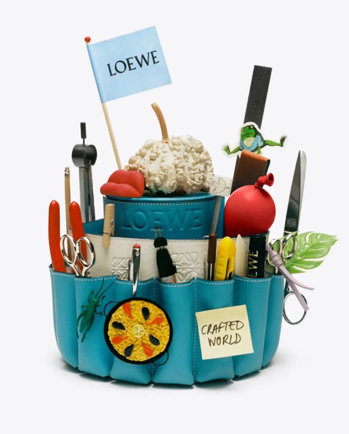 LOEWE ロエベ Crafted World 展限定 Tシャツ M ホワイト 美品