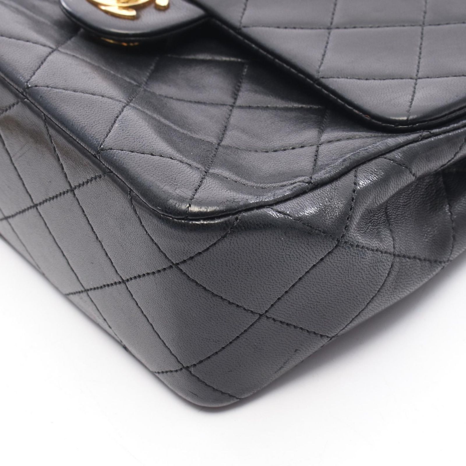 シャネル CHANEL ショルダーバッグ ミニマトラッセ20 ブラック