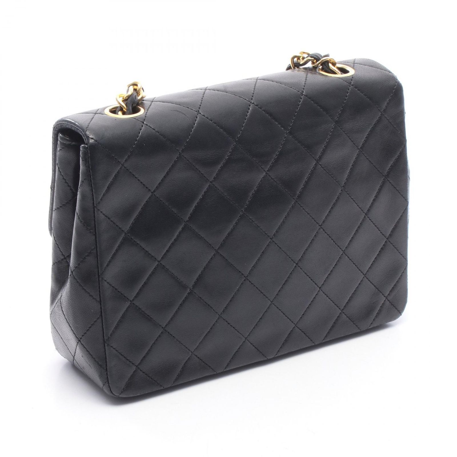 シャネル CHANEL ショルダーバッグ ミニマトラッセ20 ブラック