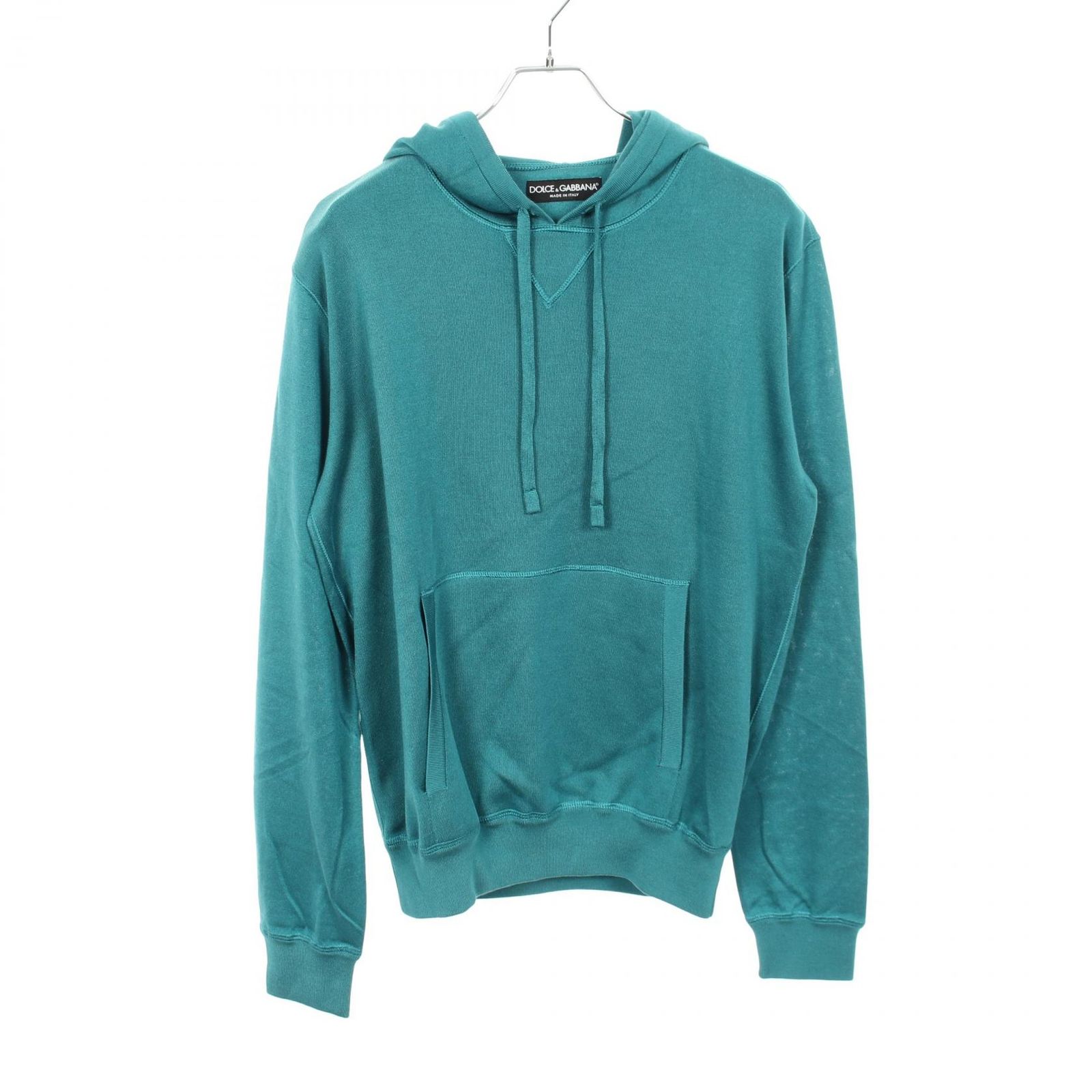 ドルチェアンドガッバーナ DOLCE & GABBANA パーカー ニットパーカー KR-GN123K/F63A4-C シルク パーカー シルクニットパーカーブルー メンズ Used A