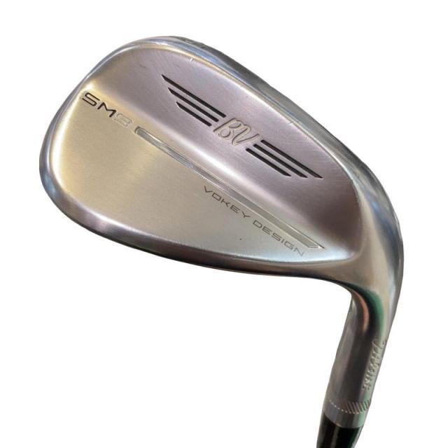 【中古】 タイトリスト VOKEY SPIN MILLED SM9 ツアークロム 56°/14°F ウェッジ WG BV 105 (フレックスその他) メンズ 男性用 右利き 右用 Cランク ゴルフクラブ