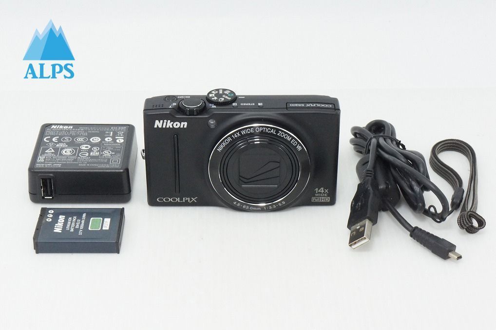 良品 Nikon ニコン COOLPIX S8200 コンパクトデジタルカメラ ノーブルブラック 260427a